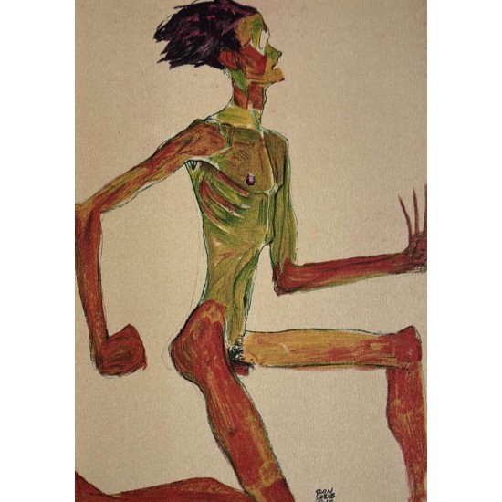  Egon Schiele, Erotica  20 håndtrykte litografier.