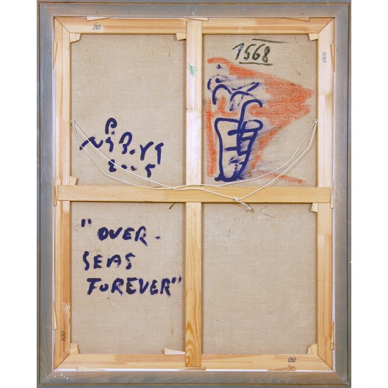 Peter Nyborg, Overseas forever, abstrakt komposition