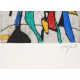 Robert Jacobsen. (1912-1993) Hand-painted lithograph