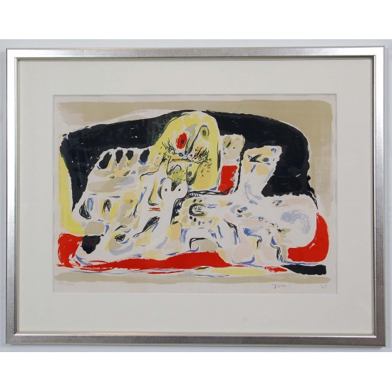 Asger Jorn 1914-1973, Troldtøj, lithographic work from 1955