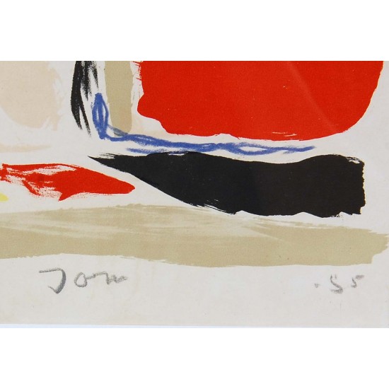 Asger Jorn 1914-1973, Troldtøj, lithographic work from 1955