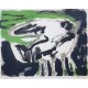 Asger Jorn 1914-1973, Cape, lithographic work from 1956