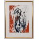 Asger Jorn 1914-1973, Untitled, lithographic work from 1973