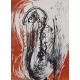 Asger Jorn 1914-1973, Untitled, lithographic work from 1973