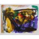 Asger Jorn 1914-1973, Untitled, lithographic work from 1967