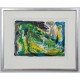 Asger Jorn 1914-1973, NUIT DeCHIREE, lithographic work from 1969