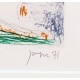 Asger Jorn 1914-1973, Euclide Coincé, lithographic work from 1971