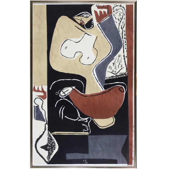 Le Corbusier: “Femme a la main leve”, 1954. 