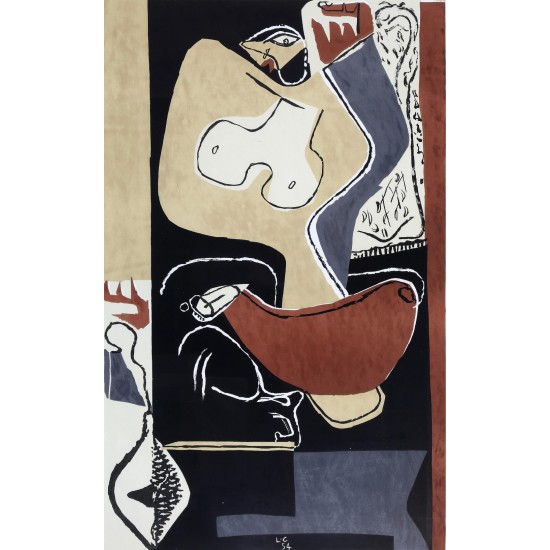 Le Corbusier: “Femme a la main leve”, 1954. 