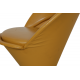 Verner Panton Cone chair in yellow leather