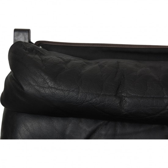 Ingmar Relling Siesta chair in black leather