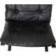 Ingmar Relling Siesta chair in black leather