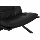 Ingmar Relling Siesta chair in black leather