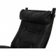 Ingmar Relling Siesta chair in black leather