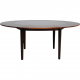 Dyrlund Circulare Flip-Flap Dining table of Rosewood