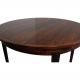 Dyrlund Circulare Flip-Flap Dining table of Rosewood