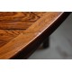 Dyrlund Circulare Flip-Flap Dining table of Rosewood