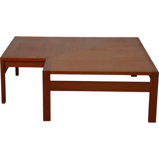 Ole Gjerløv-Knudsen Modulin coffeetable of teak