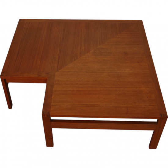 Ole Gjerløv-Knudsen Modulin coffeetable of teak