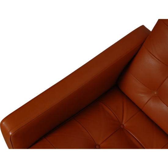 Ole Gjerløv-Knudsen 4.seater modulin sofa in cognac leather