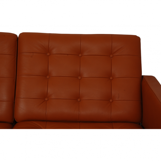 Ole Gjerløv-Knudsen 4.seater modulin sofa in cognac leather