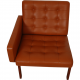 Ole Gjerløv-Knudsen 4.seater modulin sofa in cognac leather