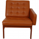 Ole Gjerløv-Knudsen 4.seater modulin sofa in cognac leather