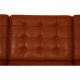 Ole Gjerløv-Knudsen 4.seater modulin sofa in cognac leather