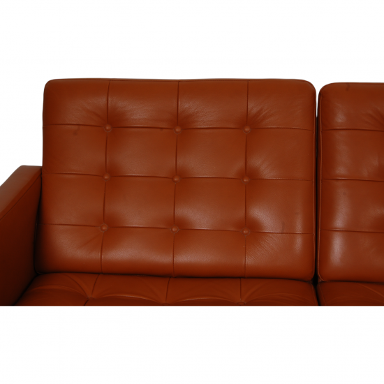 Ole Gjerløv-Knudsen 4.seater modulin sofa in cognac leather