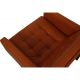 Ole Gjerløv-Knudsen Modulin lounge chair in cognac leather