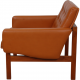 Ole Gjerløv-Knudsen Modulin lounge chair in cognac leather