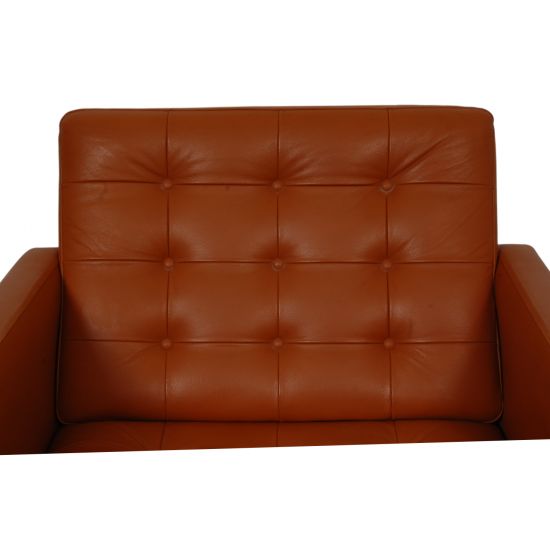 Ole Gjerløv-Knudsen Modulin lounge chair in cognac leather