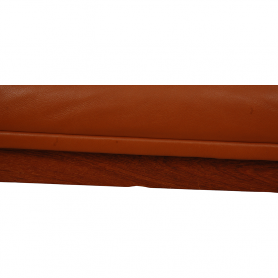 Ole Gjerløv-Knudsen Modulin lounge chair in cognac leather