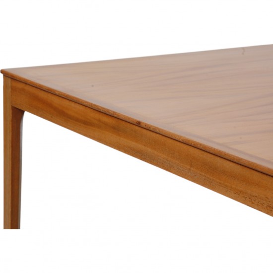 Snedkermester A.J Iversen coffee table of mahogany