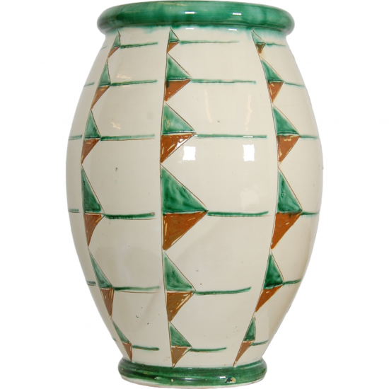 Herman Kæhler grøn vase H:58 Cm