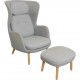 Jaime Hayon Ro chair with stool