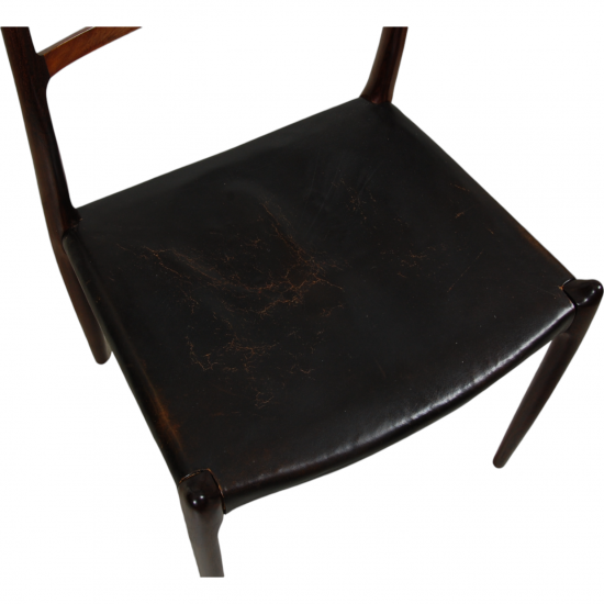 Set of 6 N.O Møller No-78 chairs in rosewood