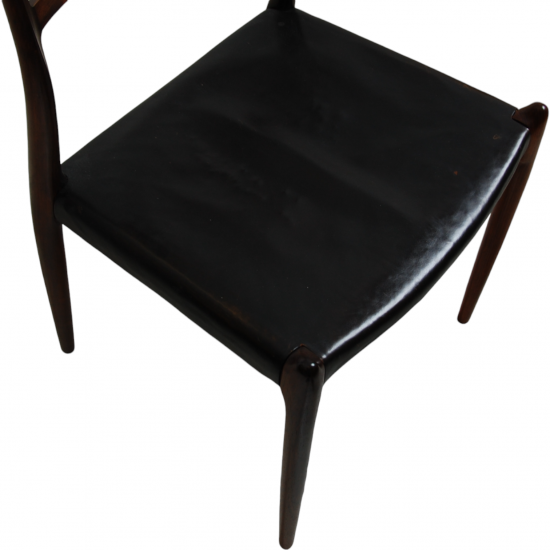 Set of 6 N.O Møller No-78 chairs in rosewood