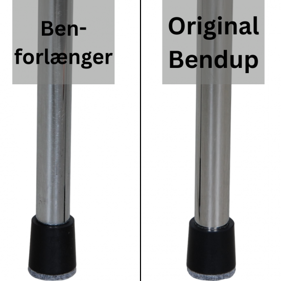 Benforlængere 2 cm til Arne Jacobsen syver stole (4 stk)