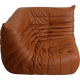 Michel Ducaroy TOGO corner chair in cognac leather