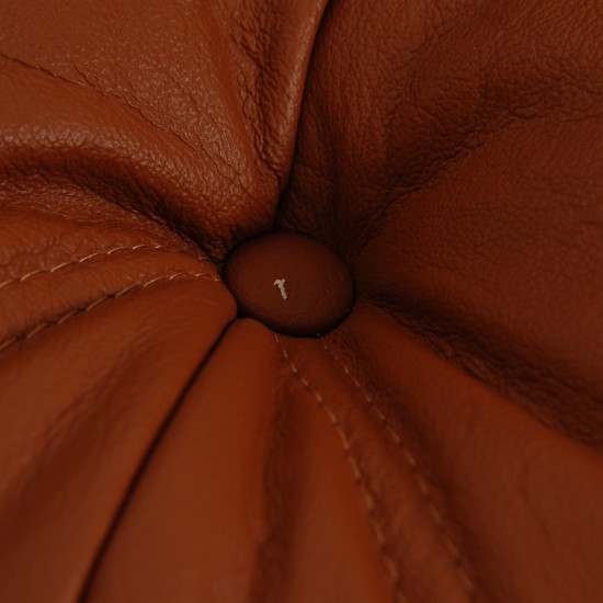 Michel Ducaroy TOGO corner chair in cognac leather