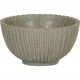 Arne Bang Stoneware bowl with ribbed design