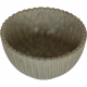 Arne Bang Stoneware bowl with ribbed design