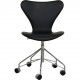 Arne Jacobsen 3117 office chair in original black leather