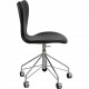 Arne Jacobsen 3117 office chair in original black leather