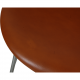 Arne Jacobsen 3187 barstool in cognac leather