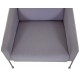 Arne Jacobsen 3301 Airport chair in purple fabric