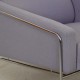 Arne Jacobsen 3301 Airport chair in purple fabric