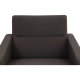 Arne Jacobsen 3301 Loungechair in grey fabric