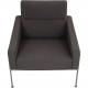 Arne Jacobsen 3301 Loungechair in grey fabric